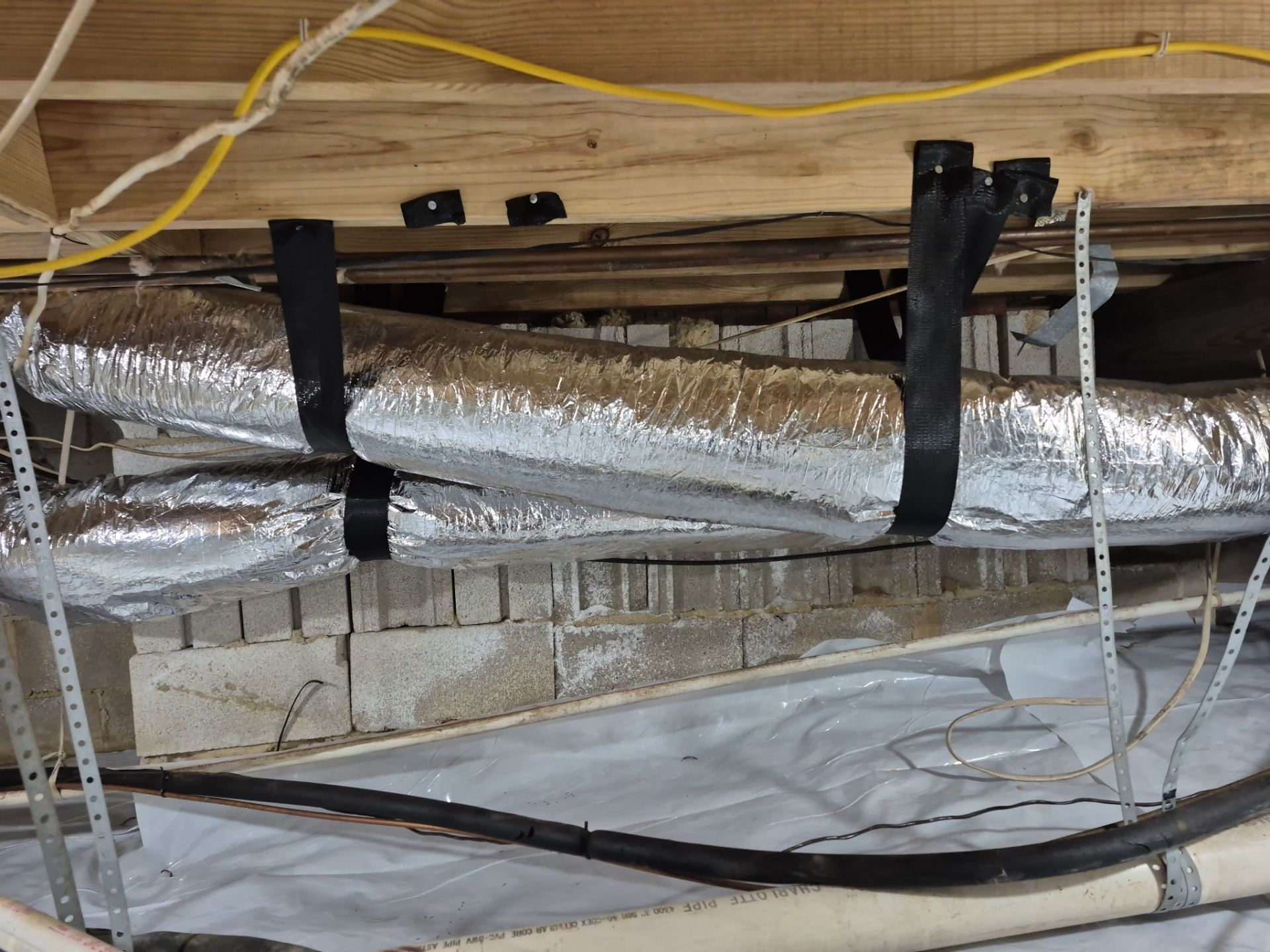 Project in Williamsburg by Patriot Crawl Space Repairs