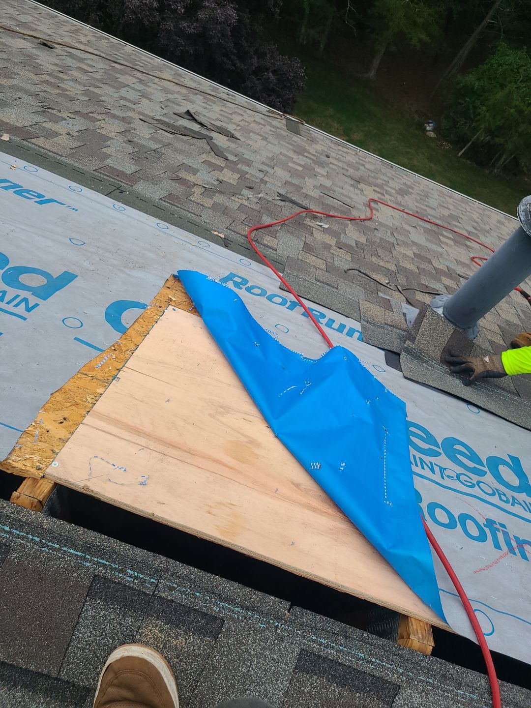 Haymarket: Roof Replacement with CertainTeed Landmark Pro Designer Shingles in Max Def Weathered Wood by RM Banning, Inc.