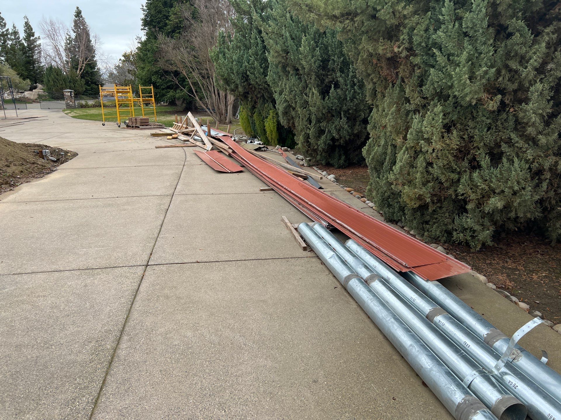 Tile, Metal, and TPO roofing project (new construction) by Straight Edge Roofing Inc