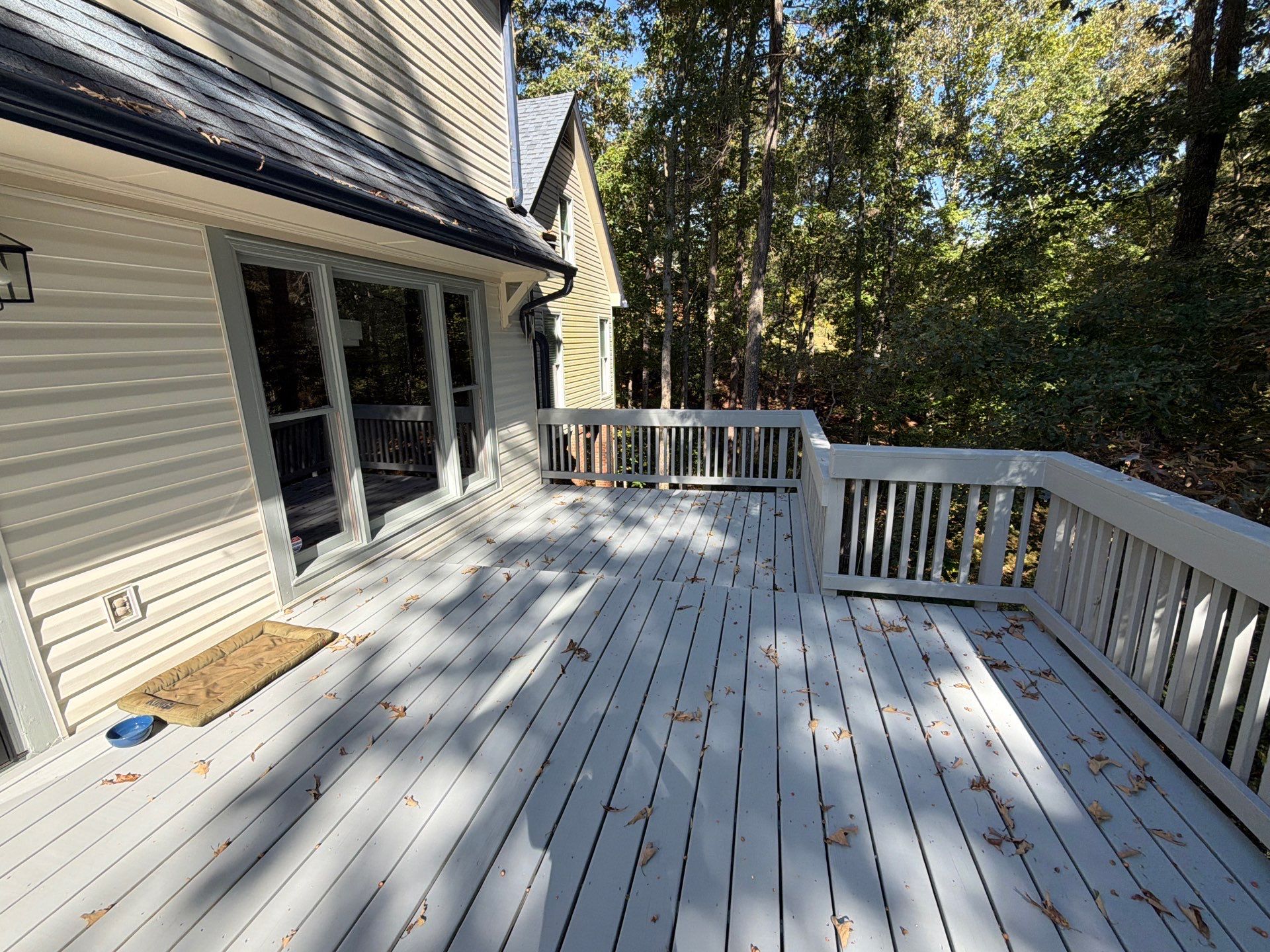 Multi-Level Deck Restoration and Staining Project in Canton, Georgia by Swift Home Renovations 