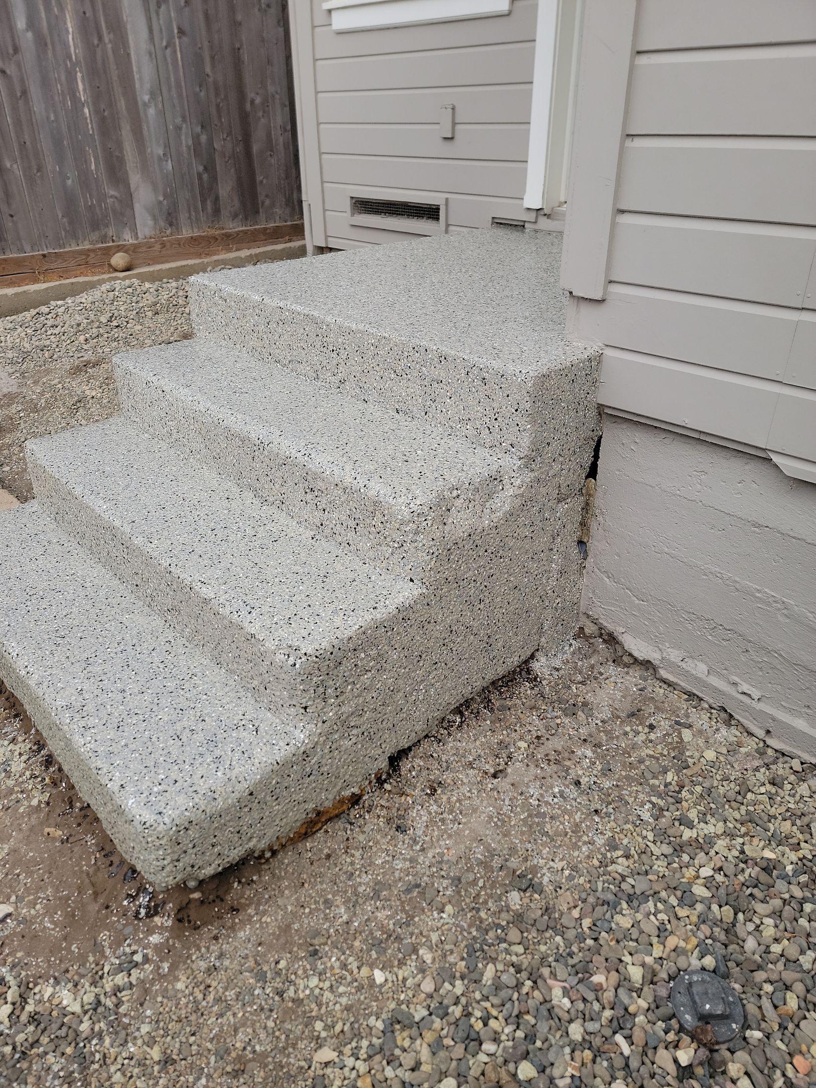 Back porch and steps by MGP Coatings