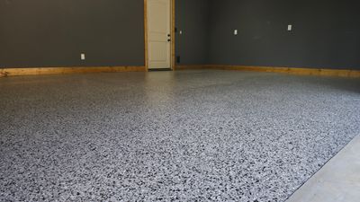 Garage using Houndstooth