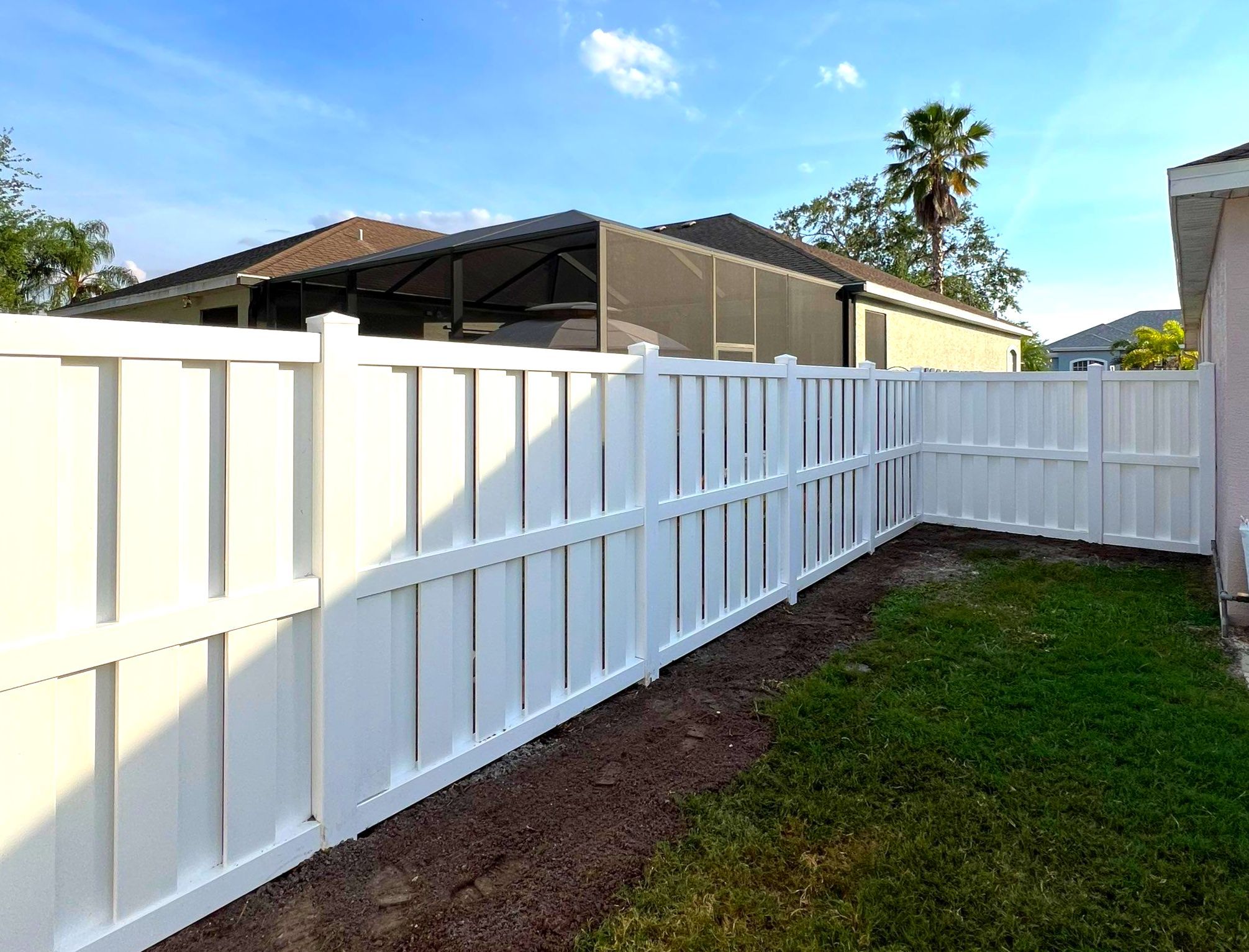 Wood Fence Installation using Shadowbox Wood Fence by Asap fence and gates, LLC