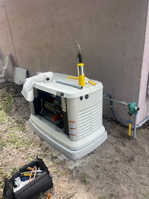 Installation of a 26 kw Generac Whole-Home Standby Generator and 200Amp Automatic Transfer Switch by Smartron Electric