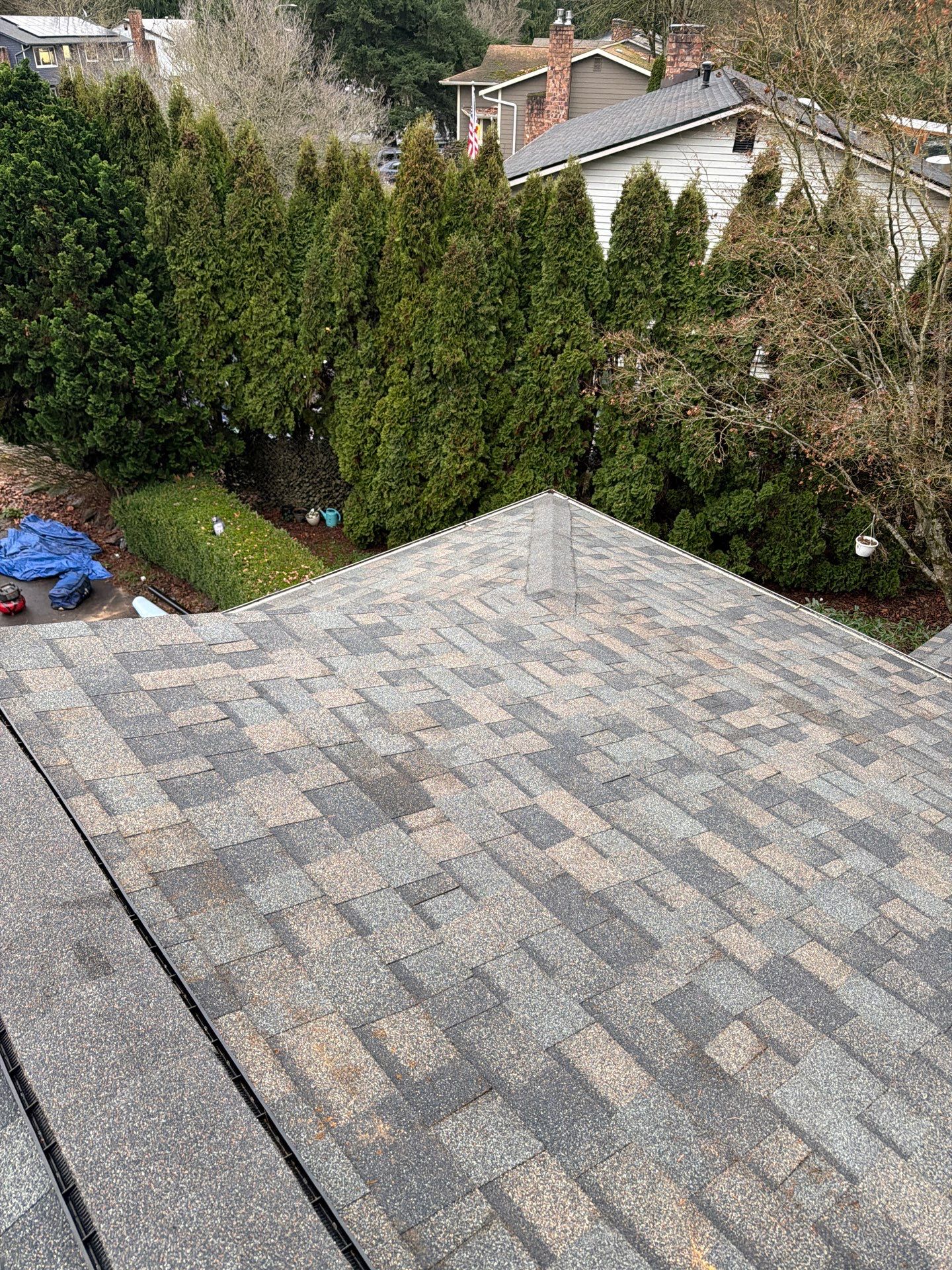 Residential Roofing Installation using GAF UHDZ Shingles by Roofing Formula LLC