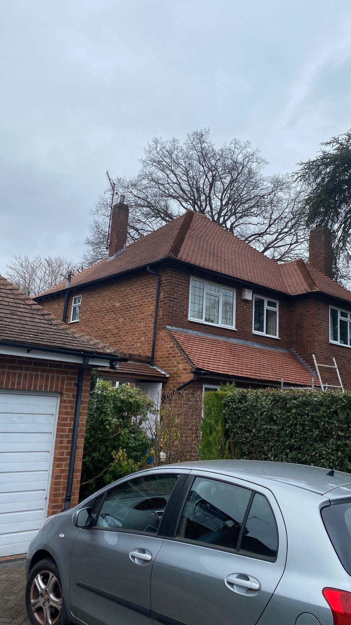 Roof Cleaning and Biocide Treatment using Honda 15lpm Low Pressure Washing Machine by Ges Exterior Cleaning ltd
