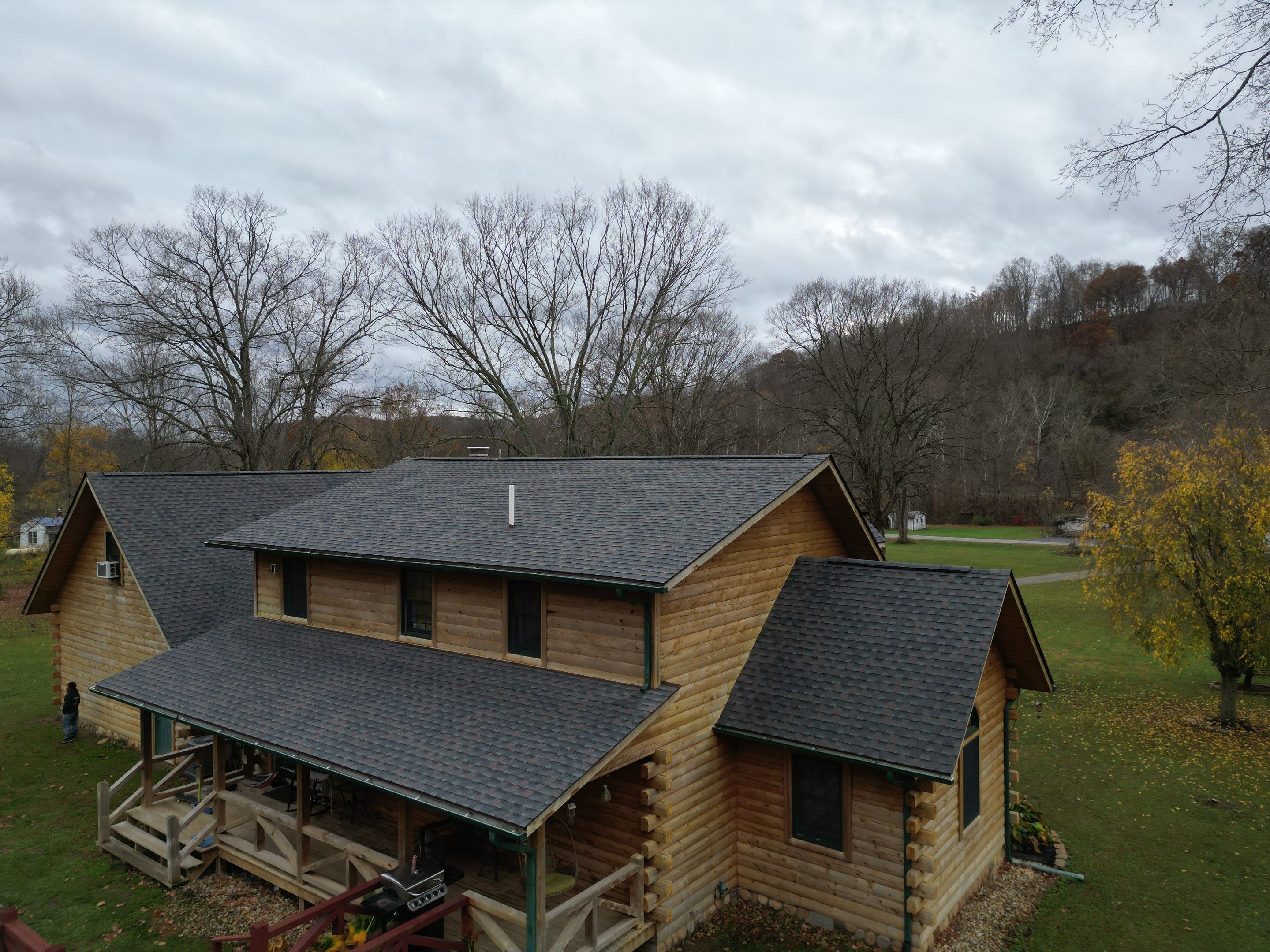 Residential Roofing Installation using Timberline HDZ Shingles - Williamsburg Slate by RoofX 