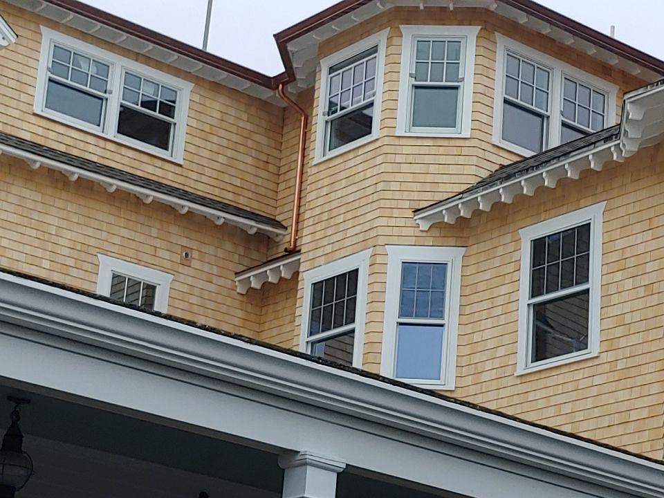 6″ Copper Gutter Installation At The Harbor View Hotel! by Gutter Pro Enterprises