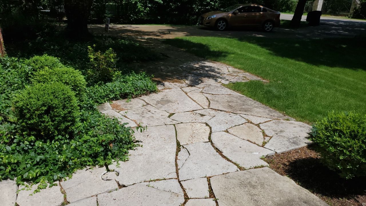 Exterior Stone and Concrete Surface Cleaning by Northern Power Washing LLC.