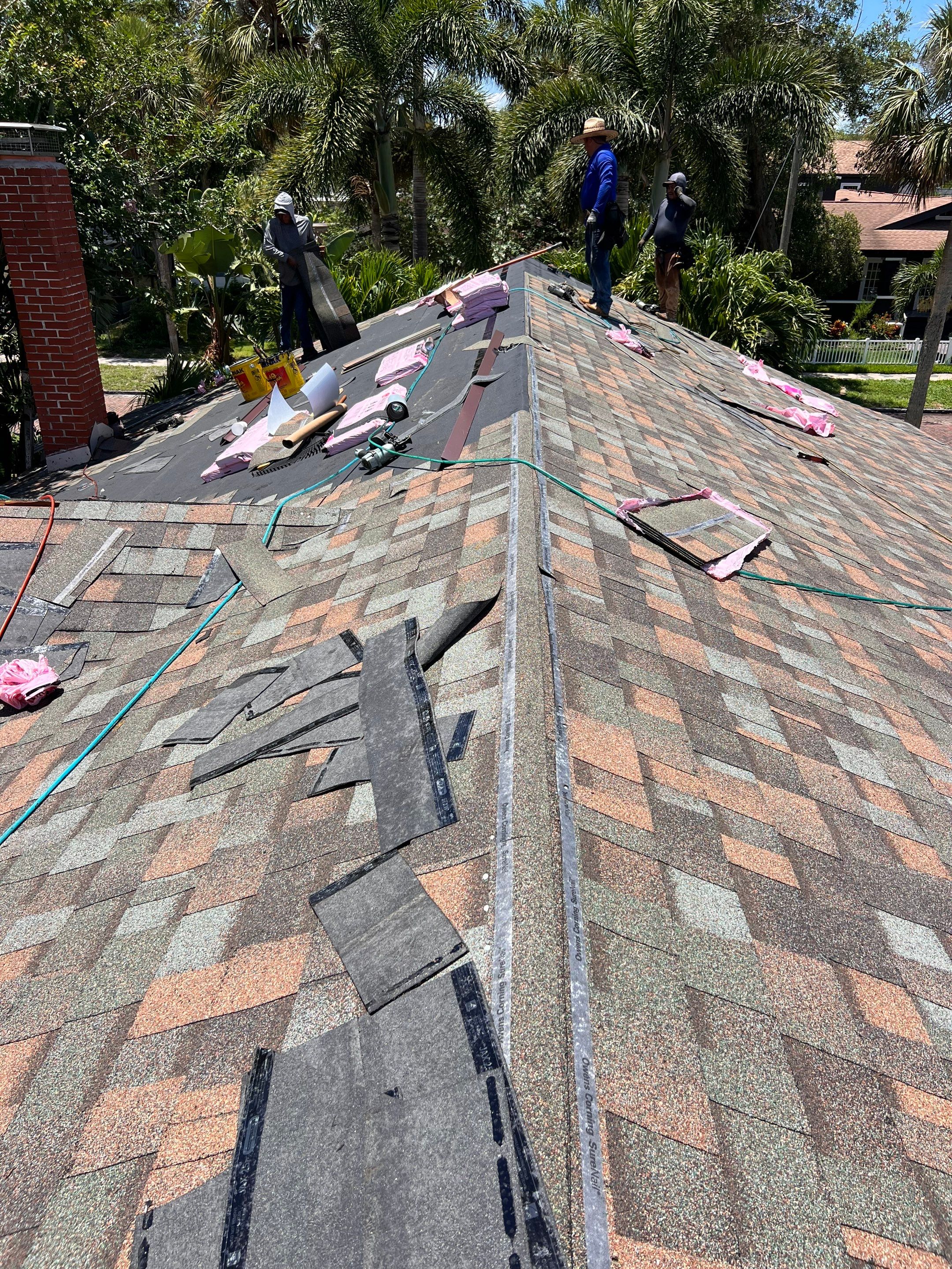 Project in St. Petersburg 33713 by Mitchell Roofing Company LLC 