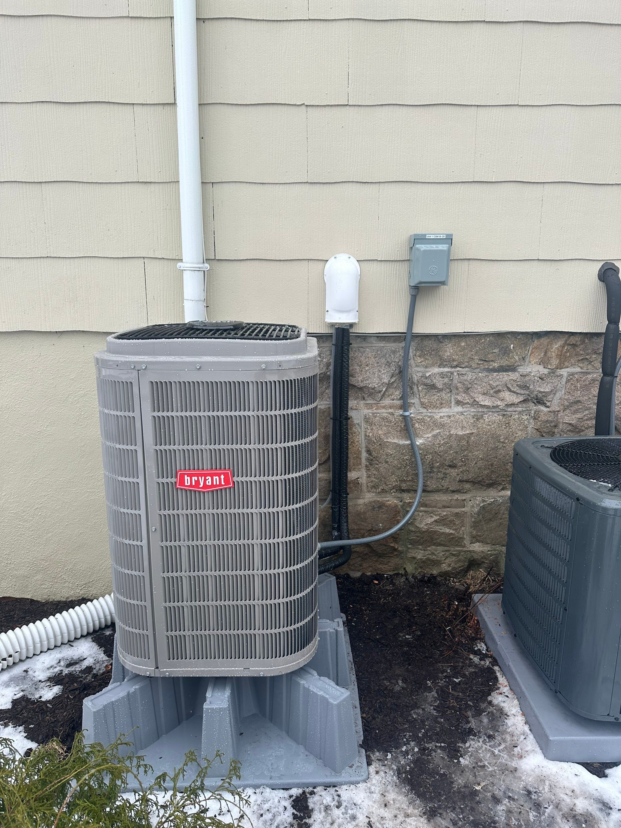 Bryant Evolution Furnace Upgrade with Heat Pump using Ducted by Ocean State Air Solutions