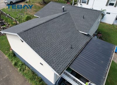 Residential Roofing Installation using GAF Timberline HDZ, Charcoal