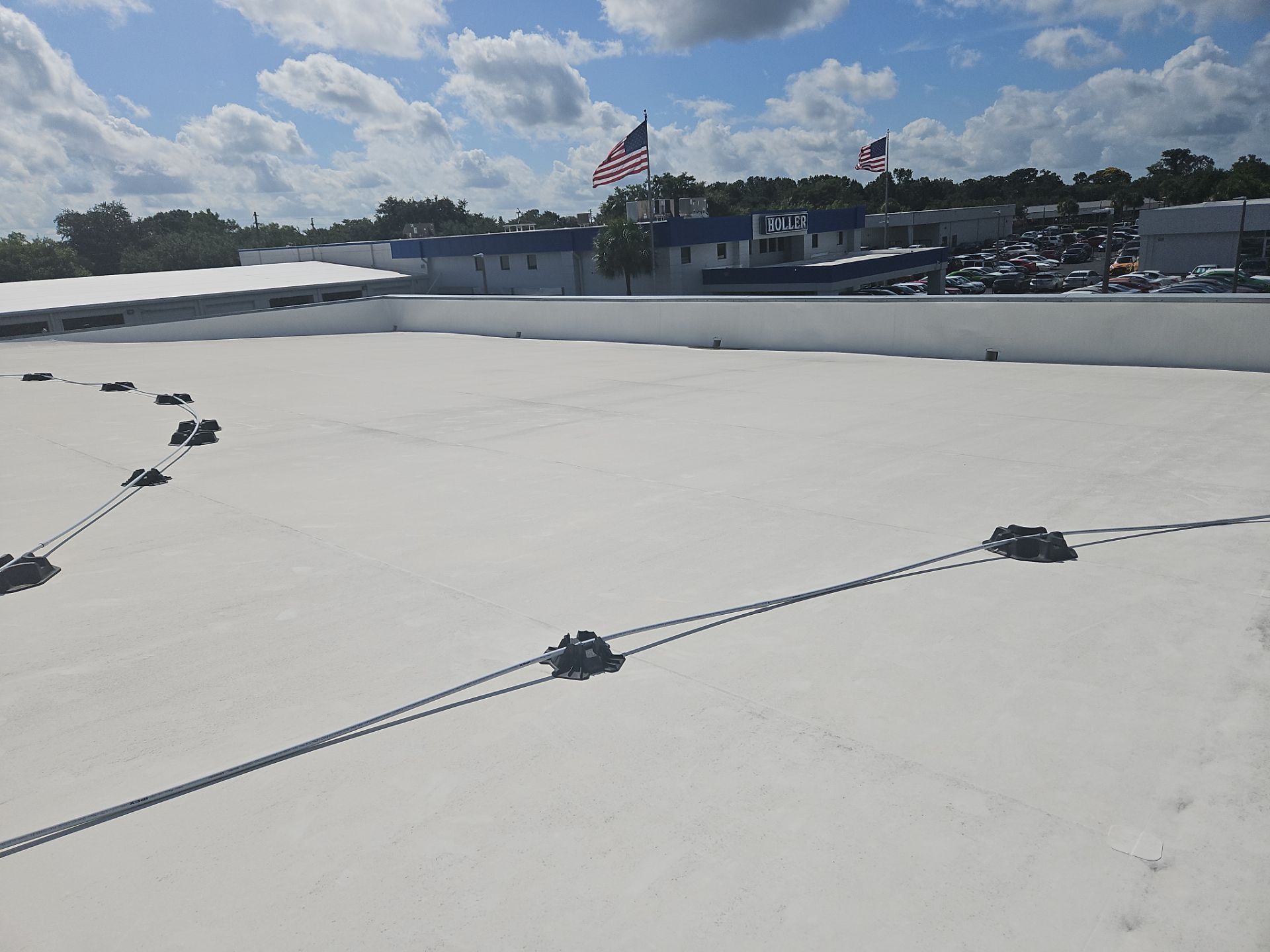Commercial Roof Repairs and Safety System Installation in Winter Park by Tip Top Roofing Co., Inc.
