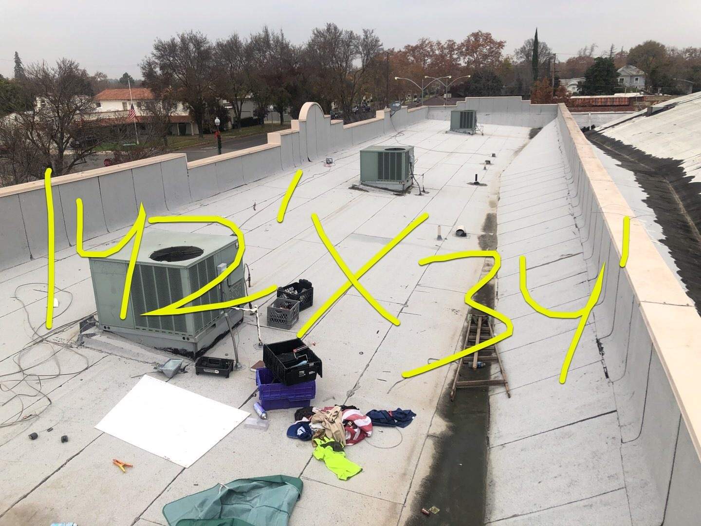 Spray foam and coatings using Conklin Benchmark/PUMA XL coatings and spray foam by Straight Edge Roofing Inc