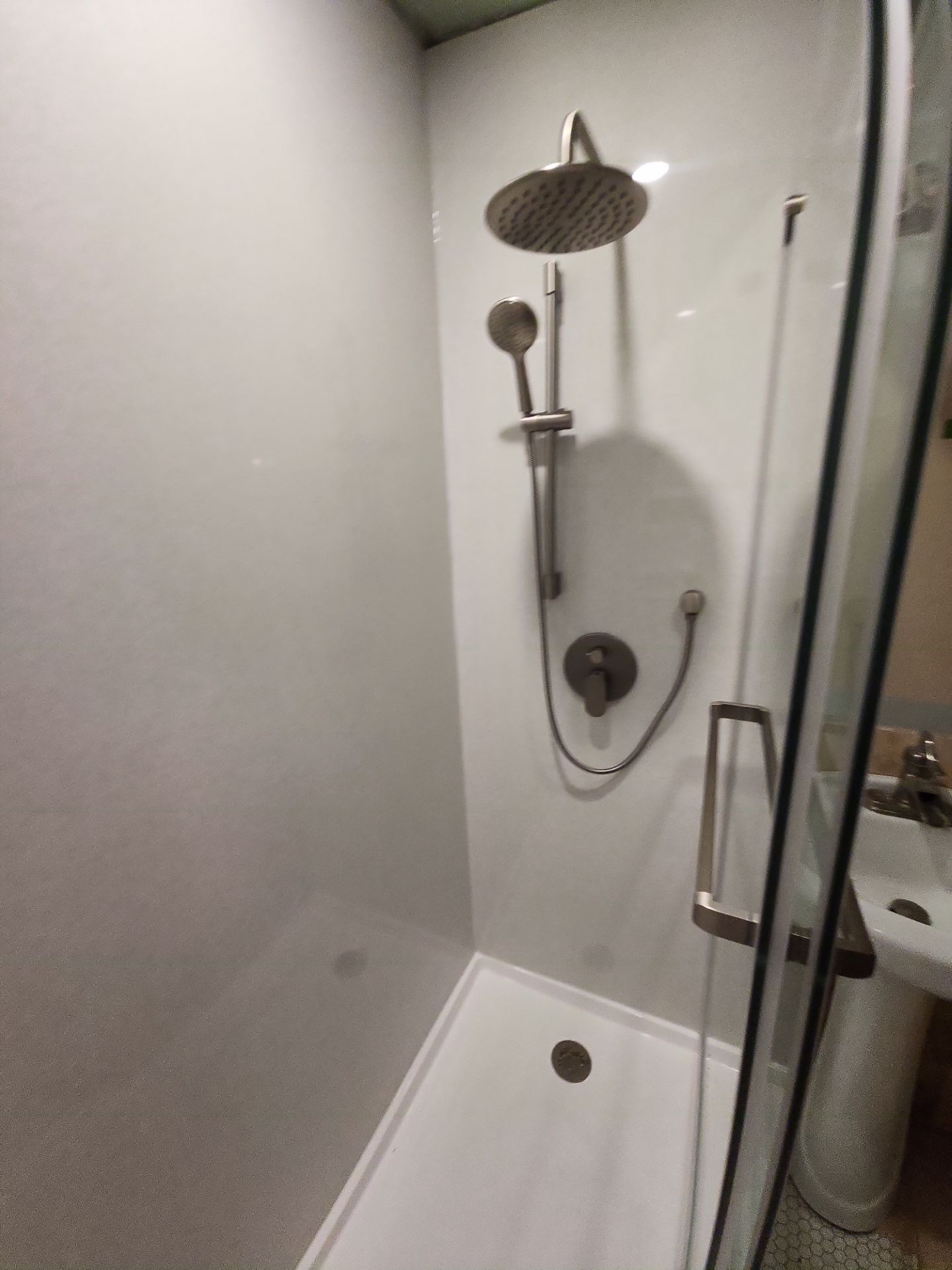 Bathroom Remodel using Onyx by The Shower Company