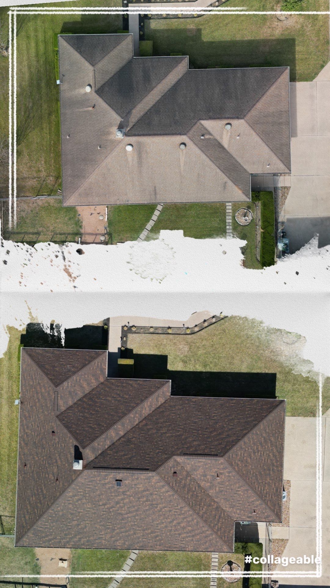 Residential Roofing Installation using Owens Corning Duration Brownwood Shingles by Texas Choice Roofing