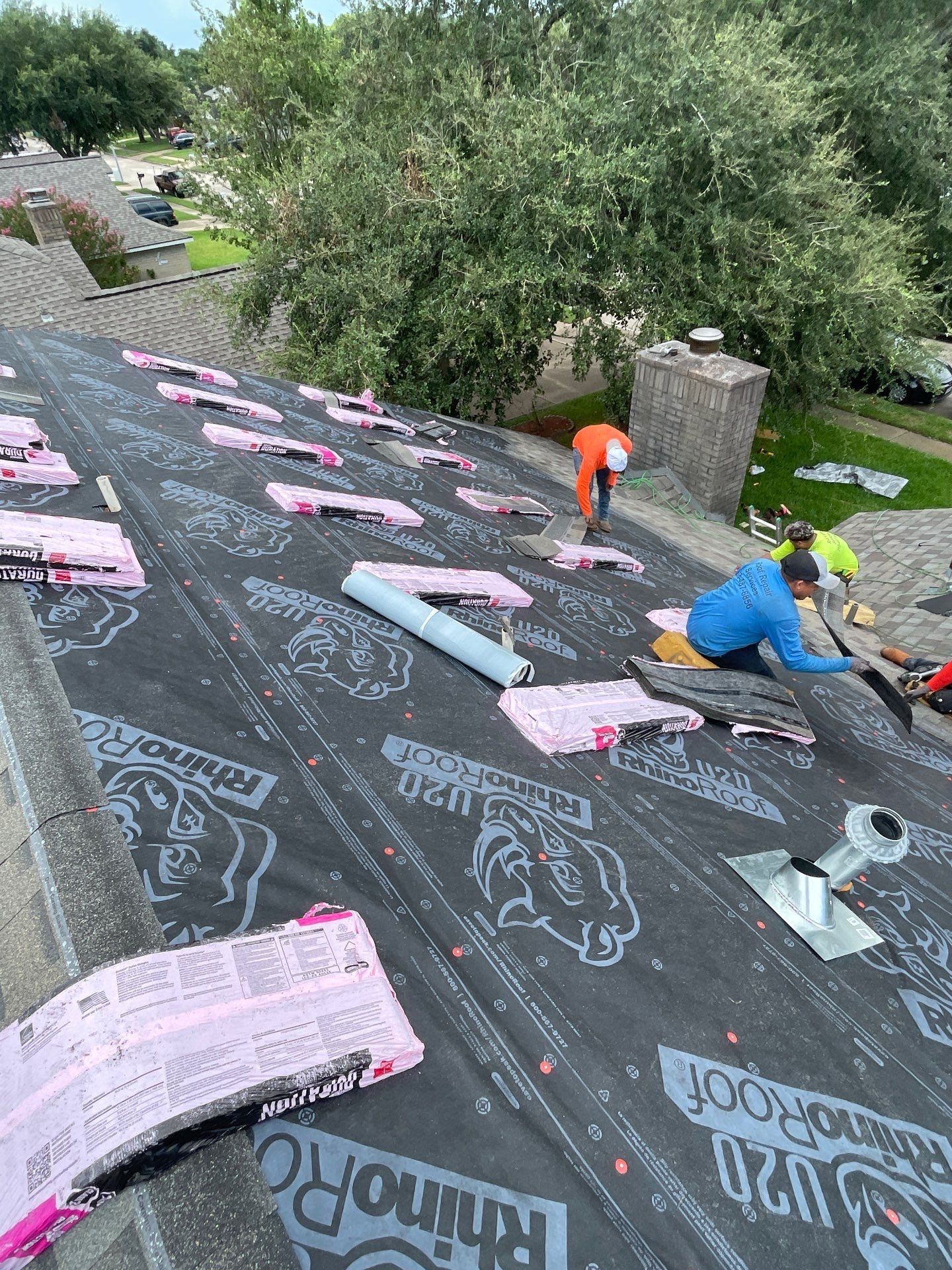 Residential Roofing Repair using Owen's Corning Duration (Lifetime) Shingles by Roof Repair Company
