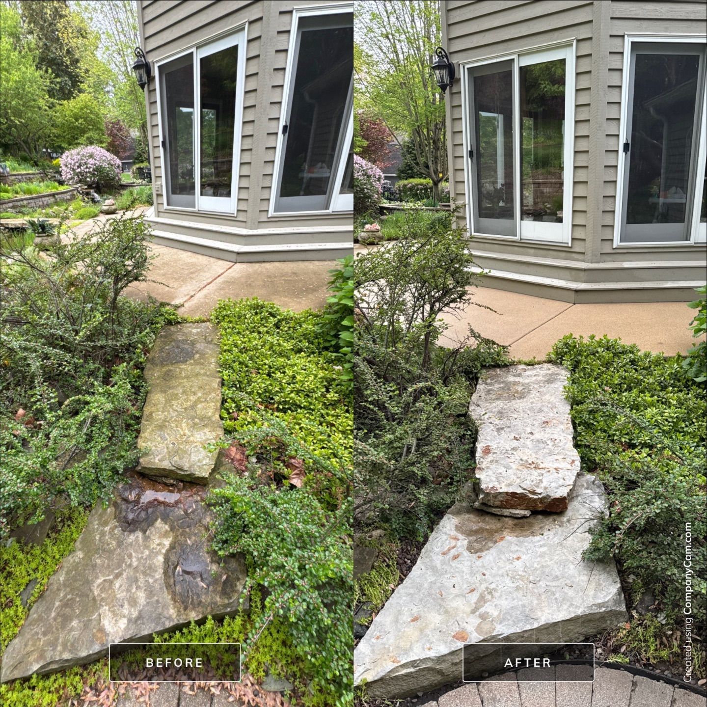 Project in Algonquin by Simmons Power & Soft Washing