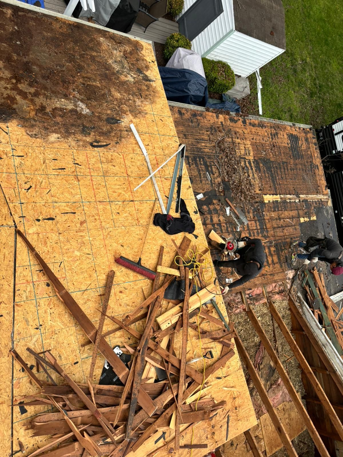 Roof Installation using GAF Timberline HDZ by ExteriorPros