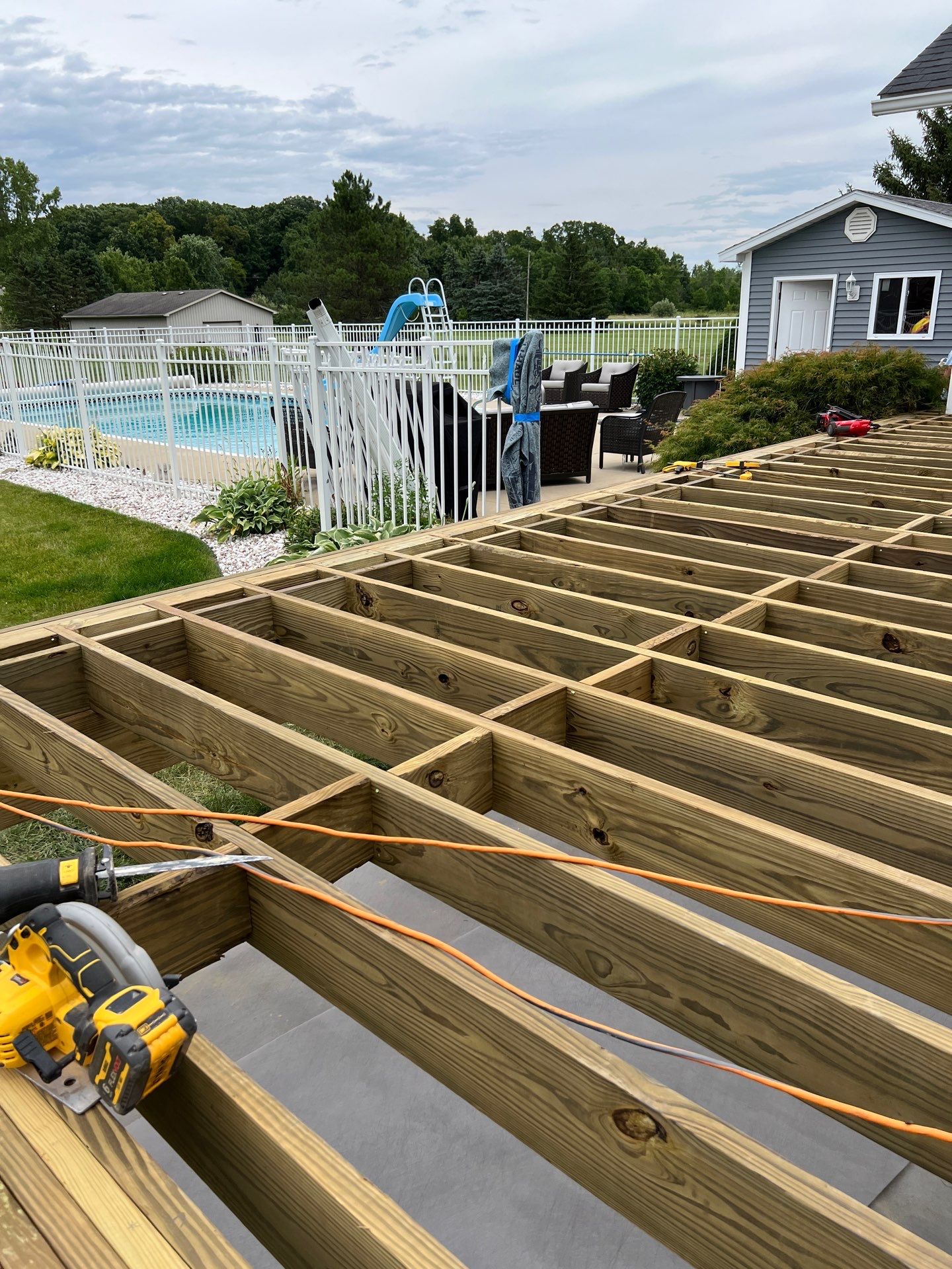 New Deck Build by Clark Builders LLC