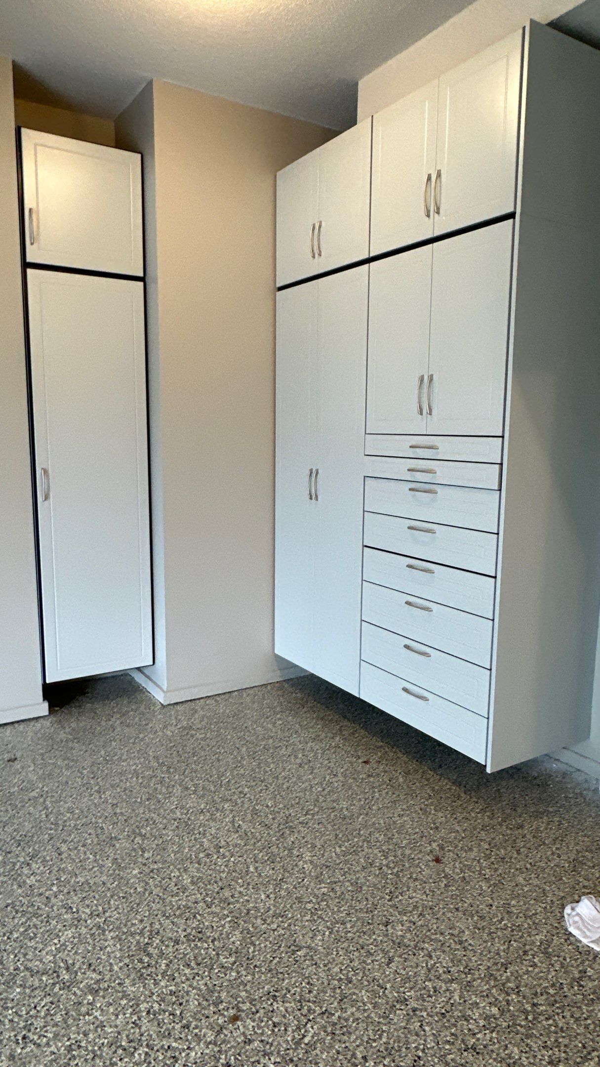 Erica G added cabinets that make all the difference  by Banner Garage