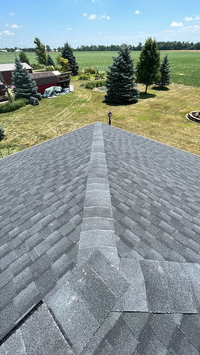 Residential Roofing Installation using GAF Timberline HDZ Charcoal by Nitro Roofing and Construction