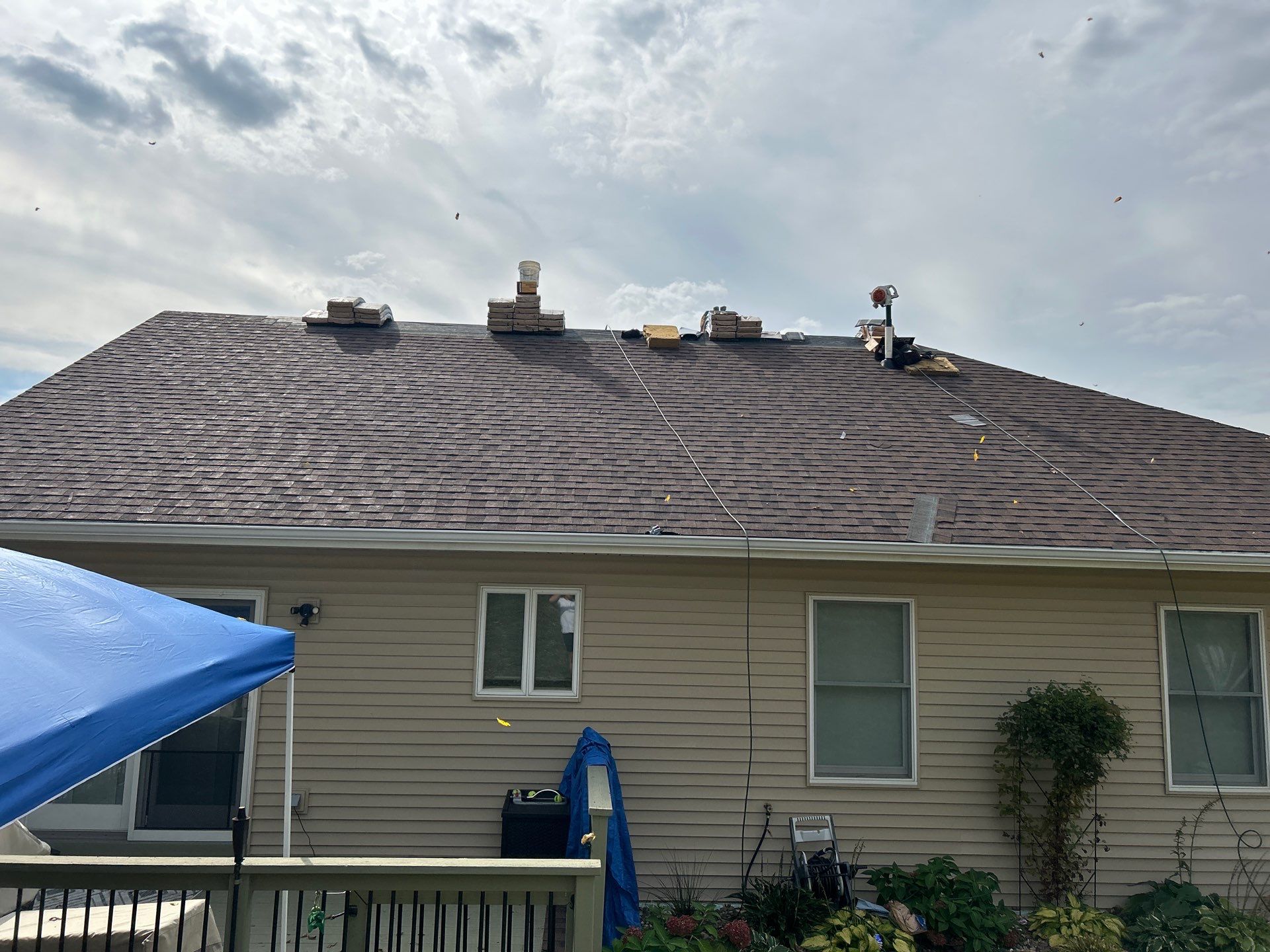 Residential Roofing Installation using CertainTeed Landmark Shingles by KRC Roofing And Siding