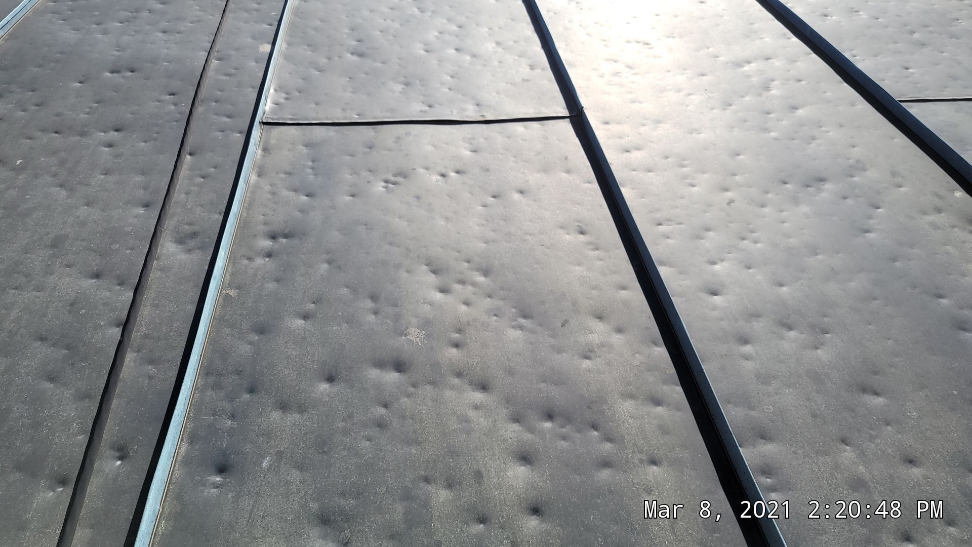 Commercial Roofing Installation using 50 mil PVC by Hostetler Roofing