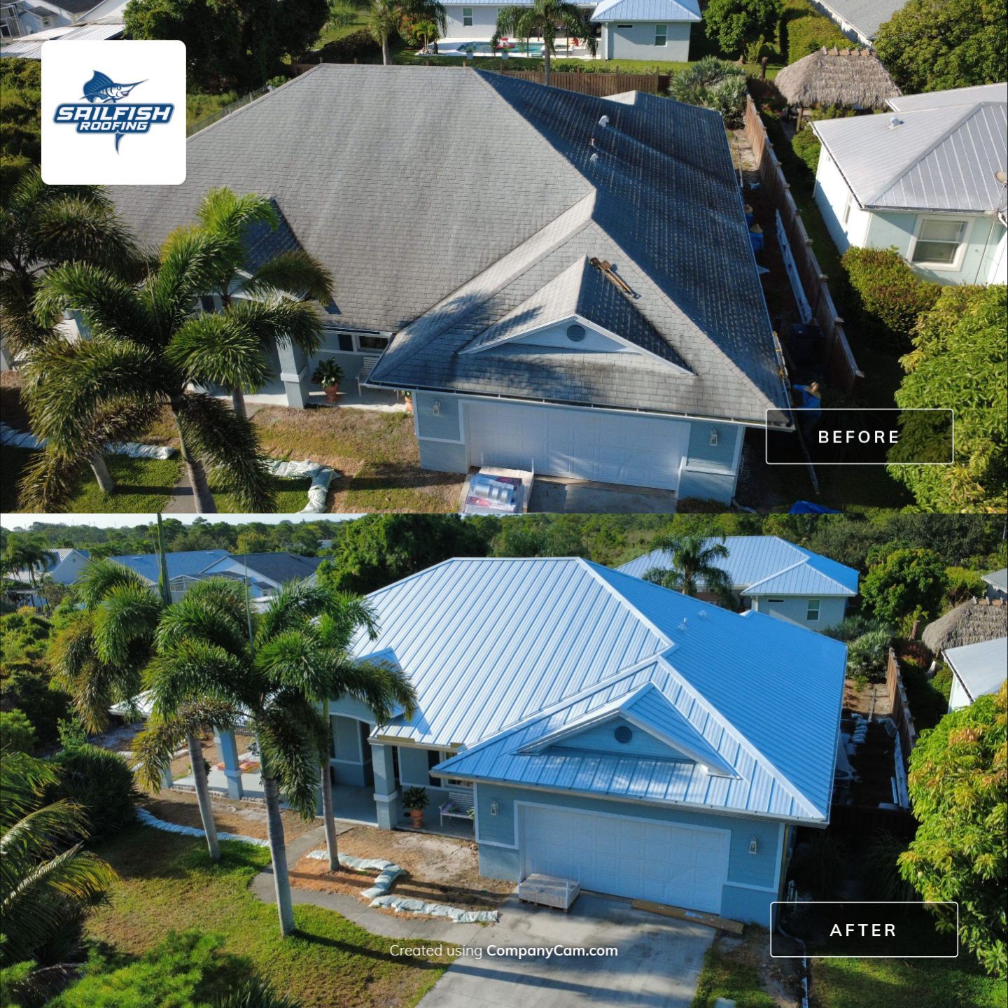 Standing Seam Metal Roof Replacement by Sailfish Roofing