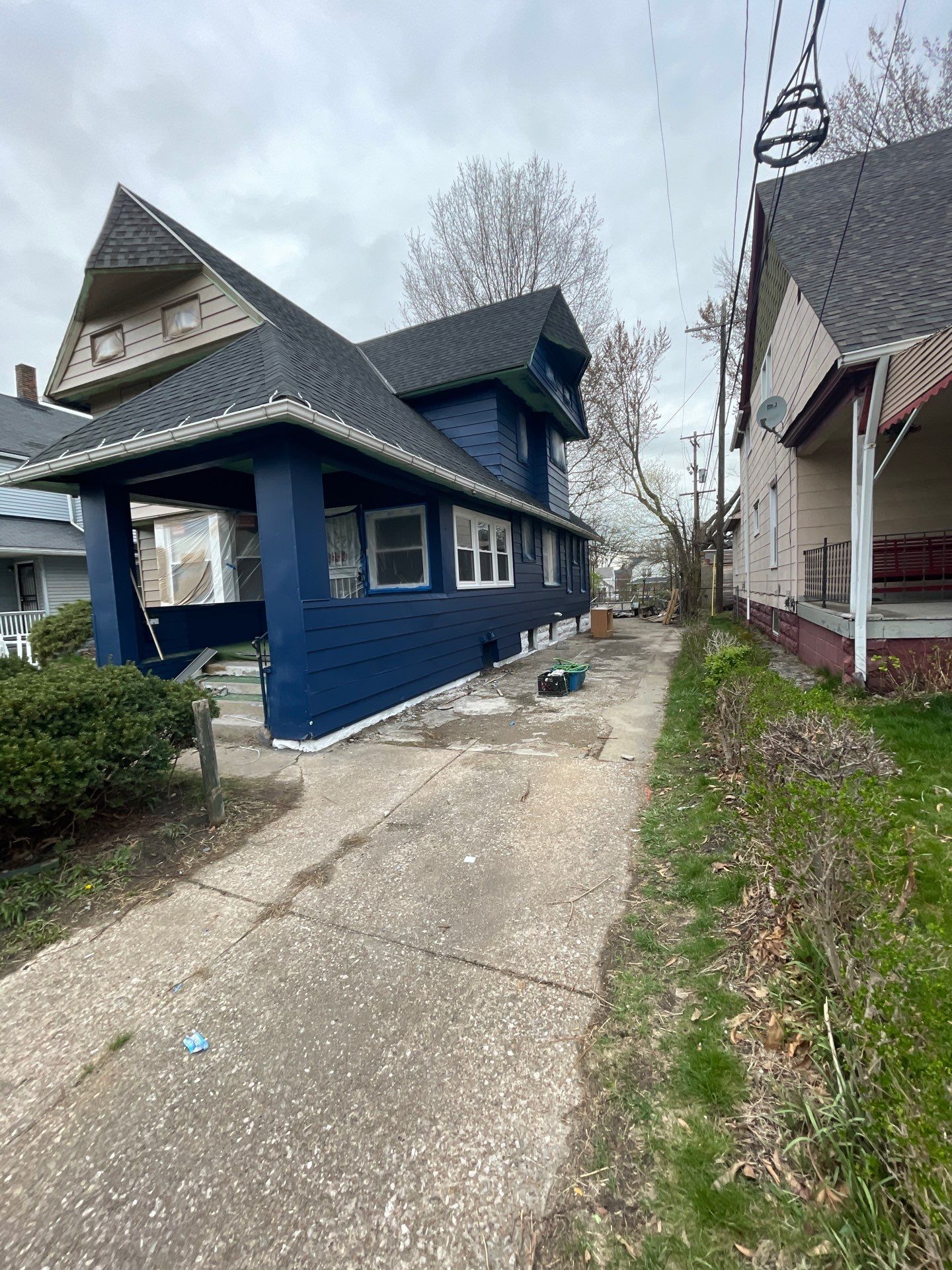 Exterior Painting using Benjamin Moore Element Guard by Callaway Contracting LLC