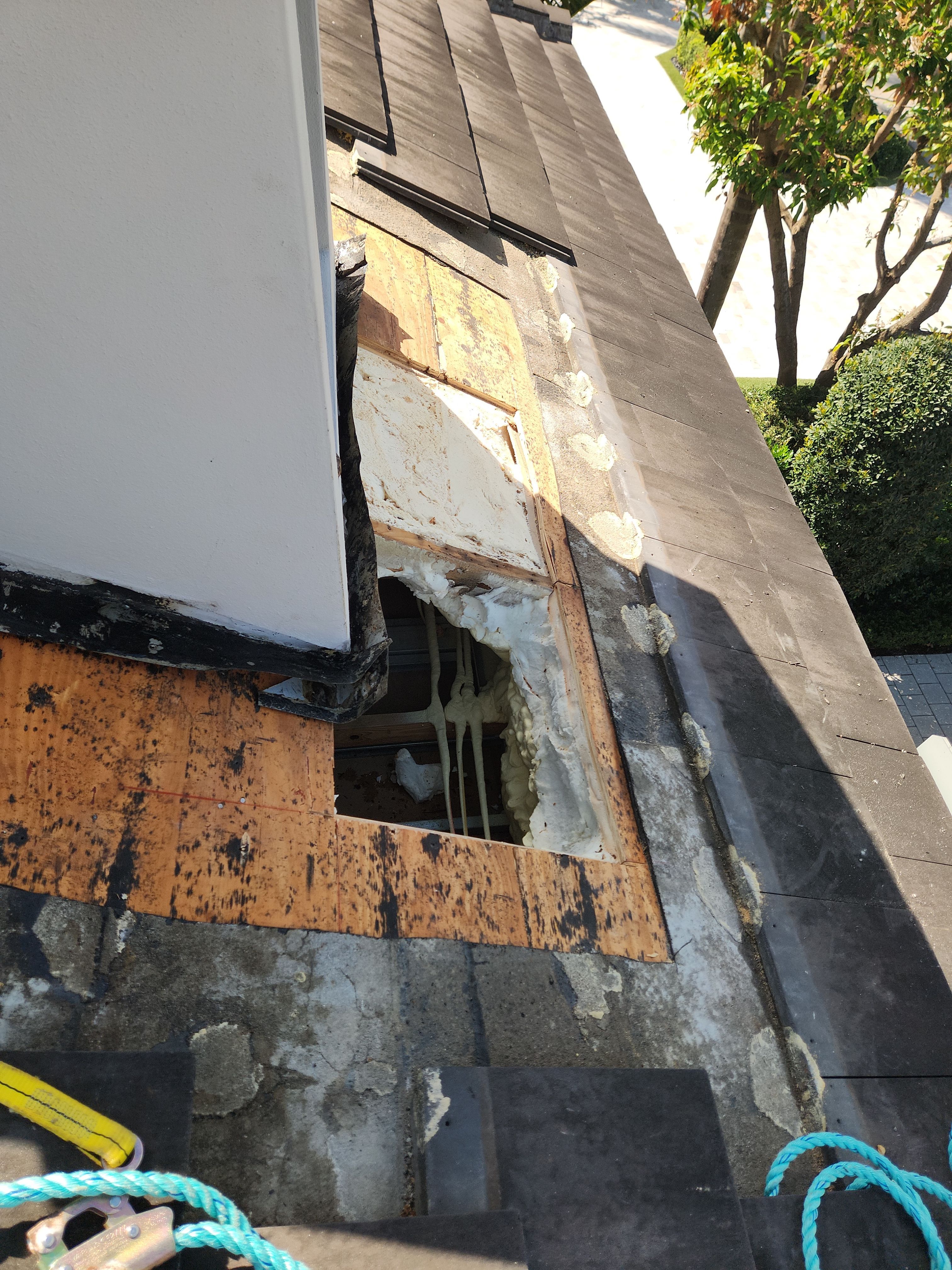 Silicone roof coating and tile tune up in Boca Raton by Aastro Roofing