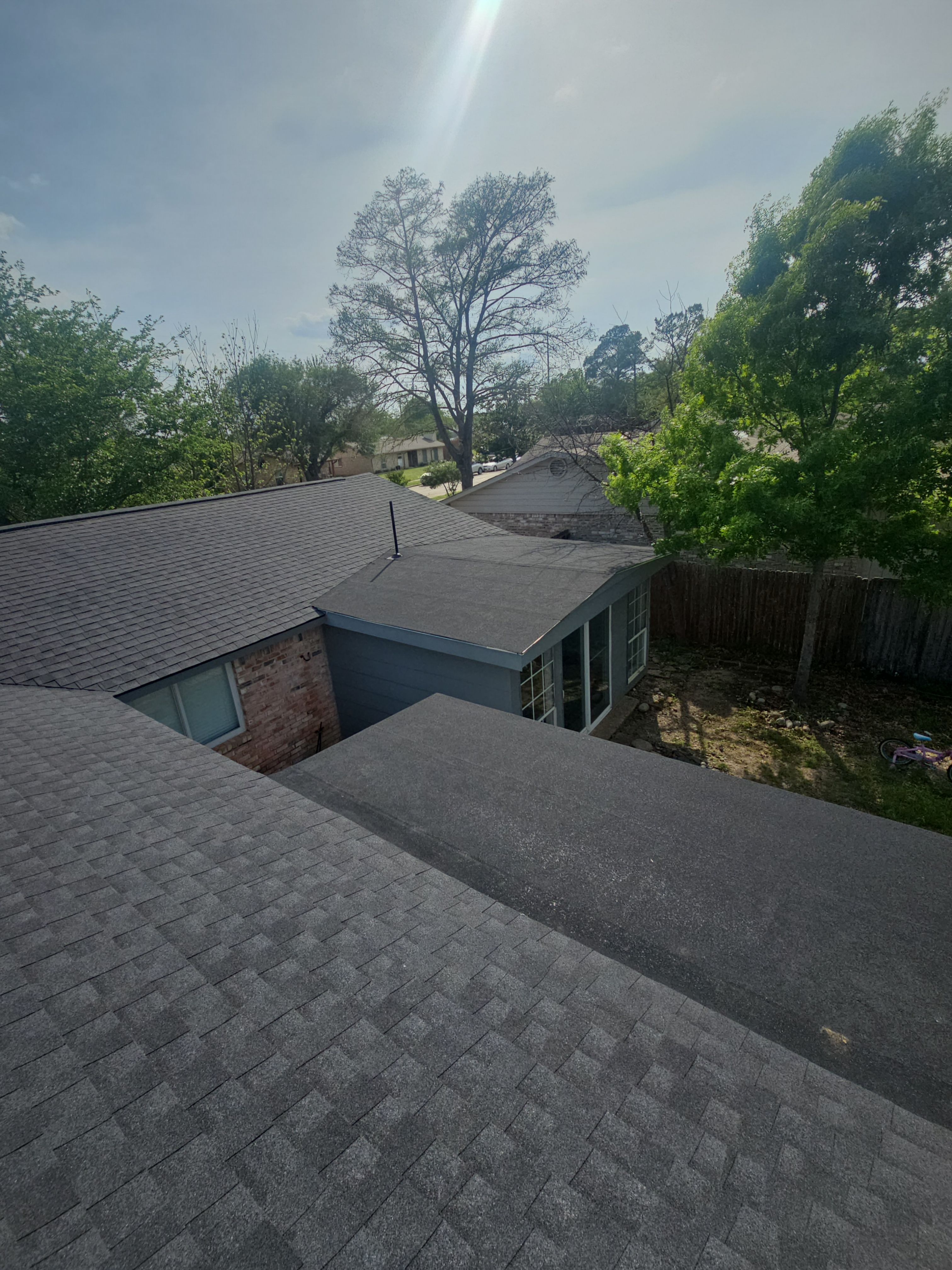 Full Roof Replacement & Flat Roof System in Garland by road roofing llc