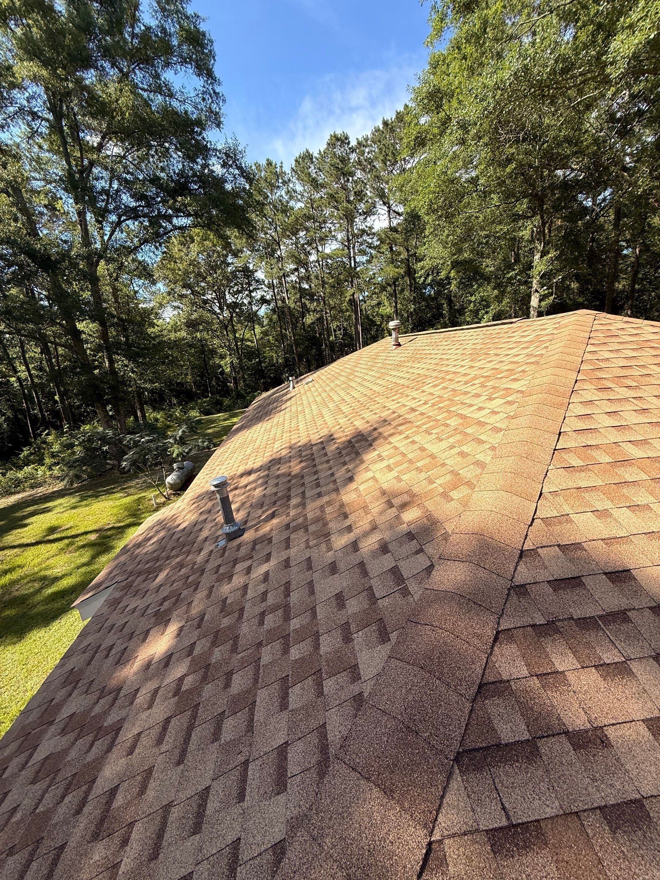Architectural Shingle Roof Replacement for Poplarville Residential Home by Frontline Roofing