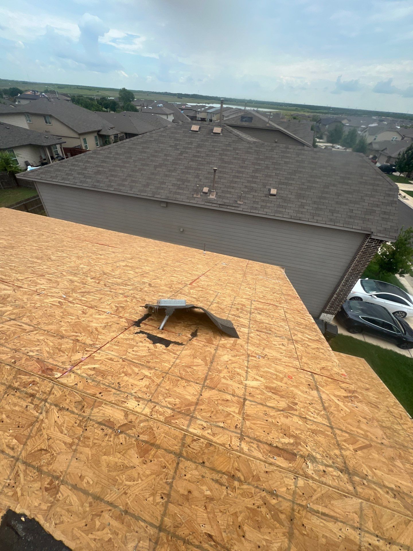 Project in San Marcos by Rhino Roofing and General Contracting, LLC