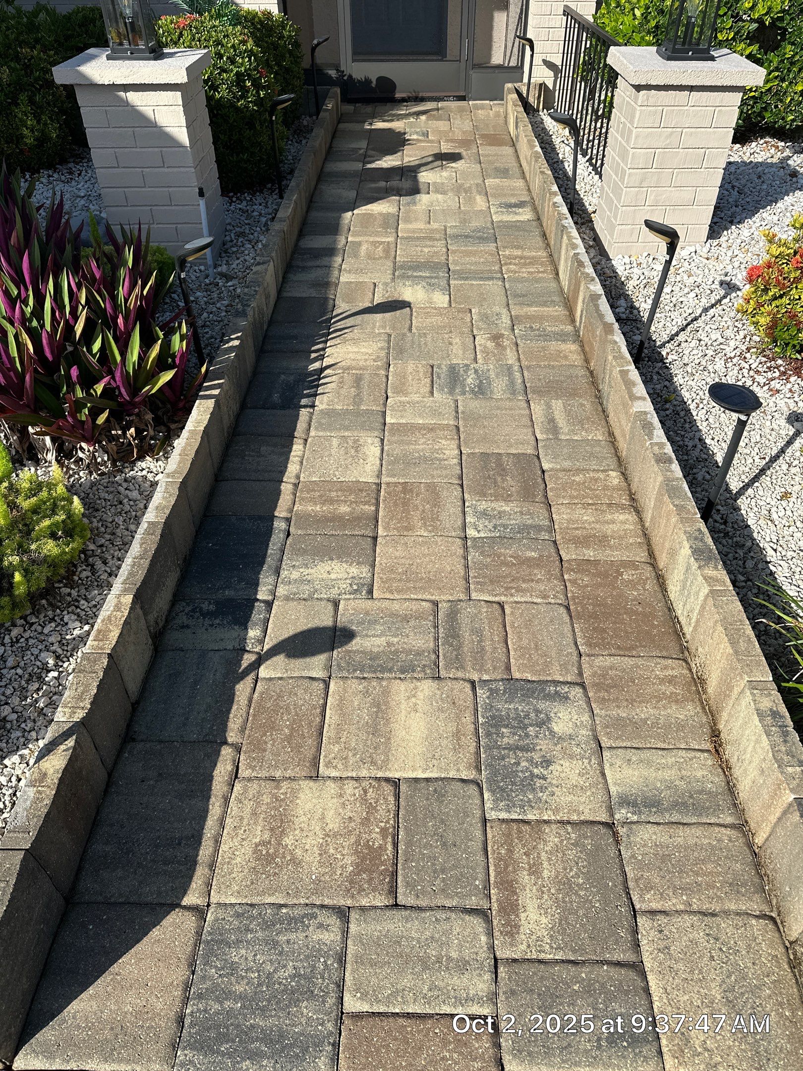 Driveway and Walkway Paver Cleaning and Sealing in Sun City Center by Supreme Paver Experts