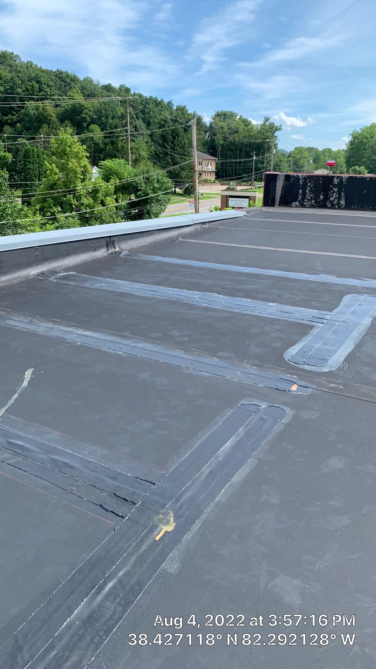 Commercial Roofing Repair using EPDM Roofing by Secure Construction Company Inc