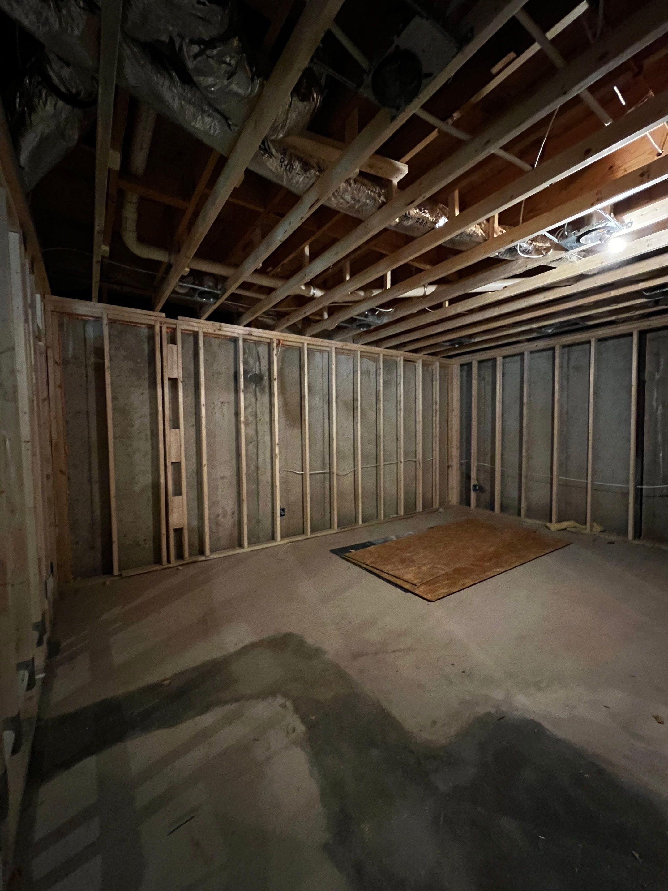 Custom Basement Remodeling With Home Theater and Bar in Woodstock by Swift Home Renovations