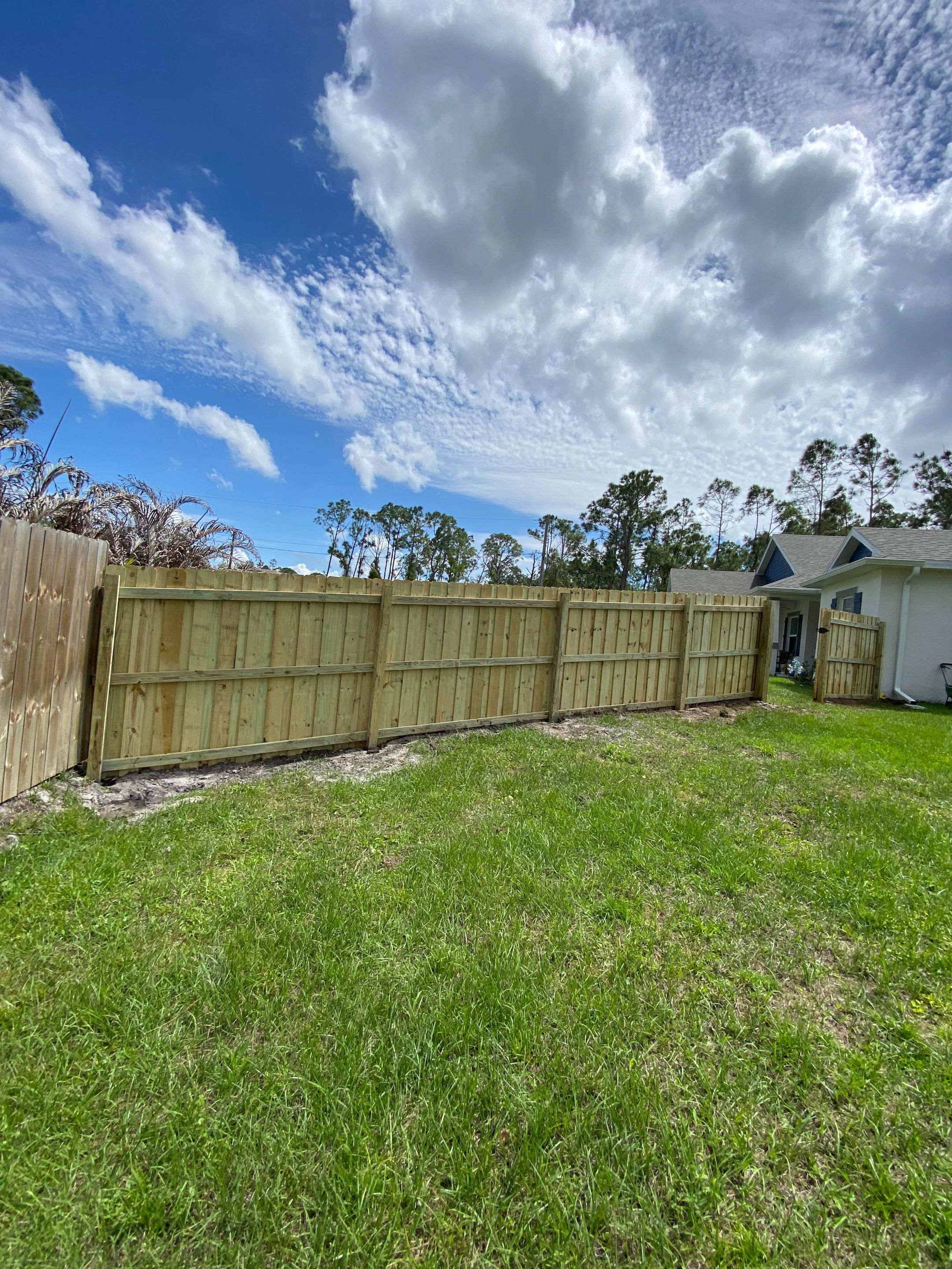 Wood Install in North Port by True Fence LLC