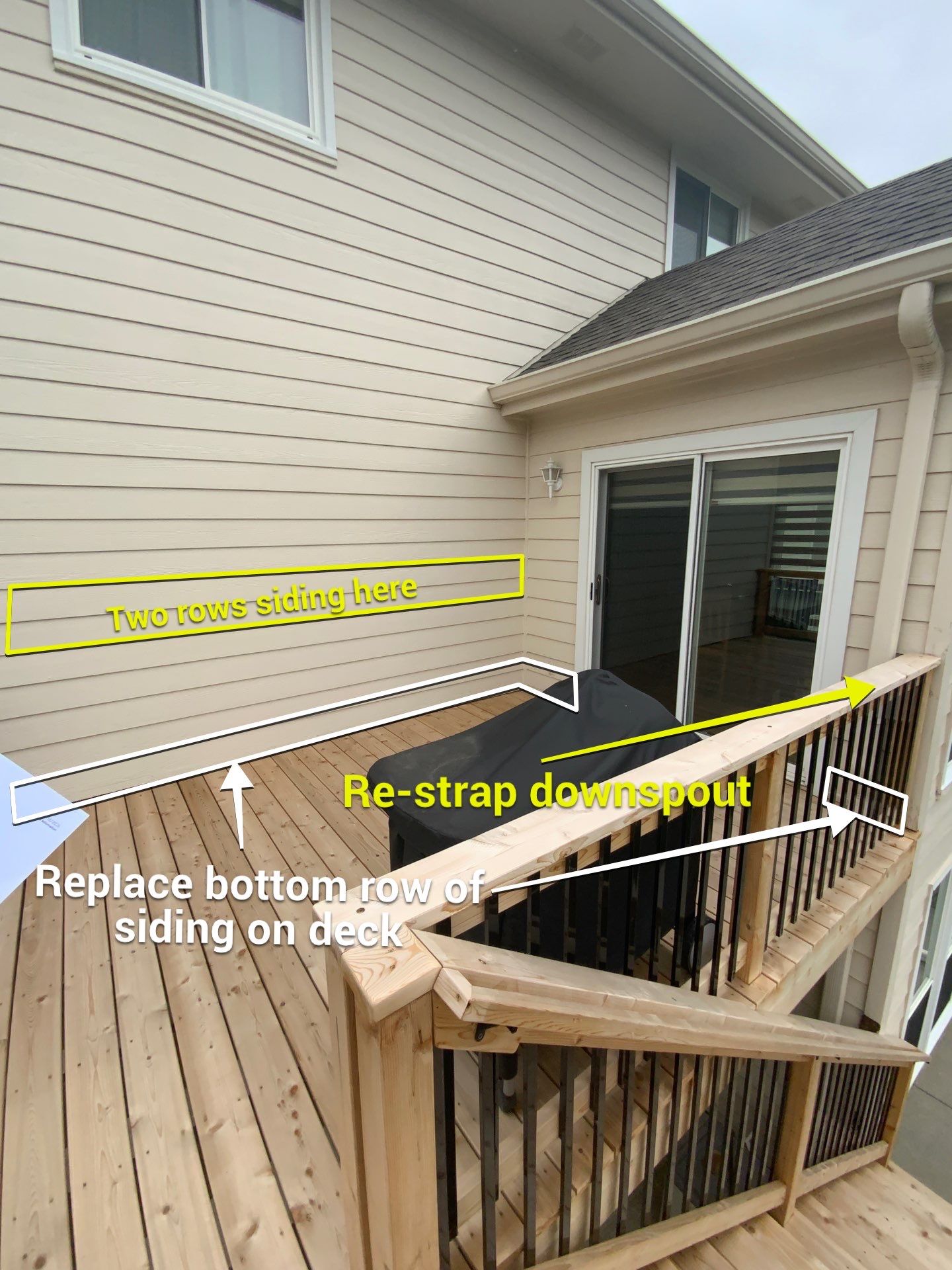 Targeted Exterior Siding and Cedar Trim Replacement in Omaha by Carps Complete Exteriors