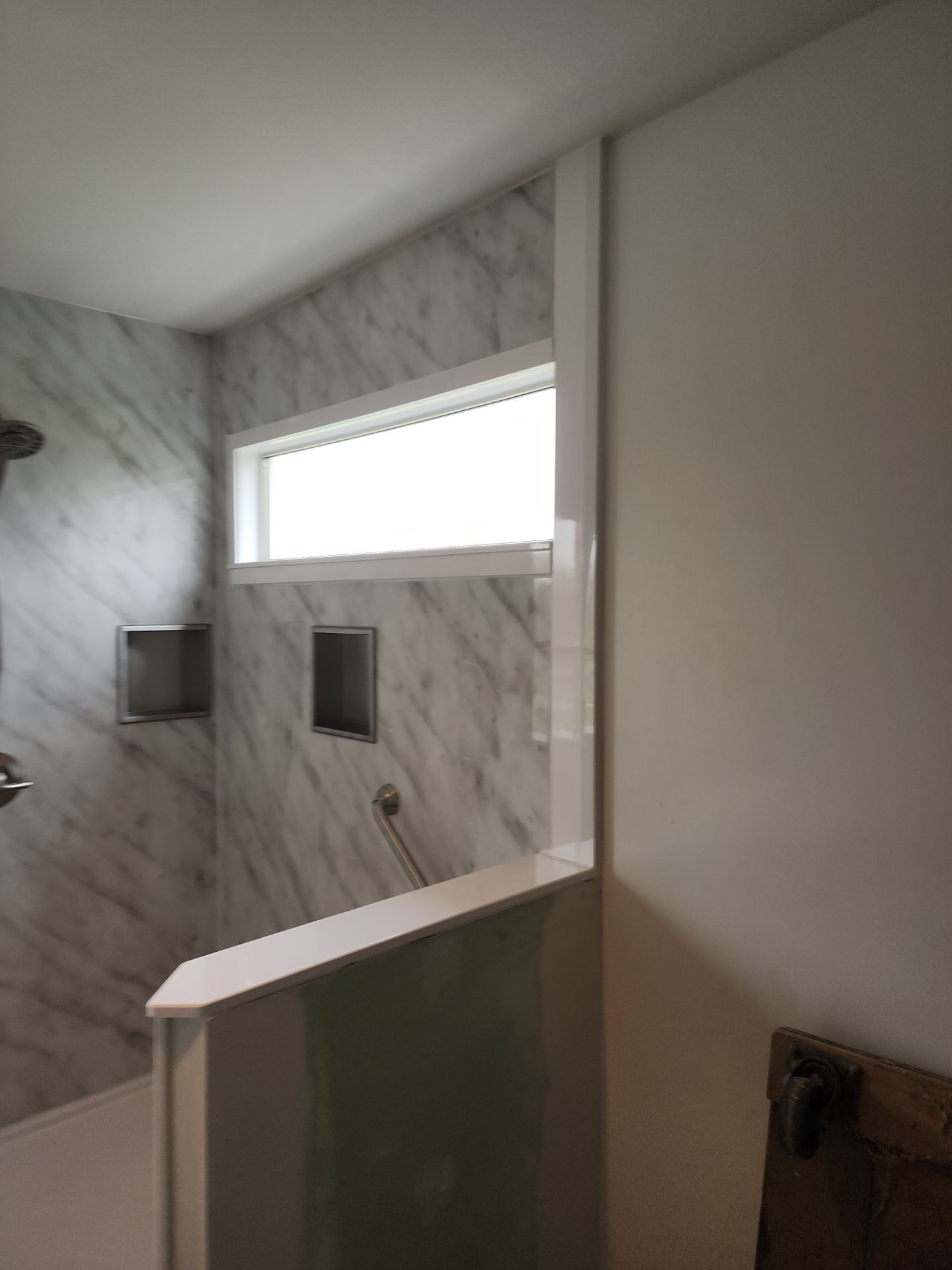 Bathroom Remodel using Shower Base by The Shower Company