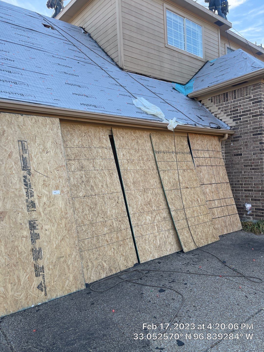 Roof Damage Repair  by SLM General Contractors & Roofing