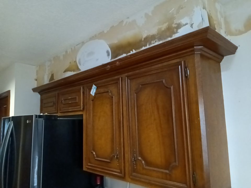Interior and exterior painting project by Roof Concepts Construction