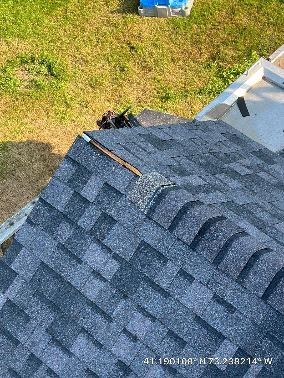 Commercial Roofing Installation using Owens Corning TruDefinition  Midnight Plum by A Plus Exterior