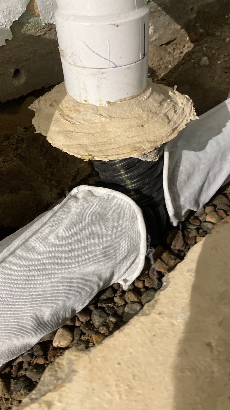 Another Drain Tile Project in the Books by Waterproofing Northeast