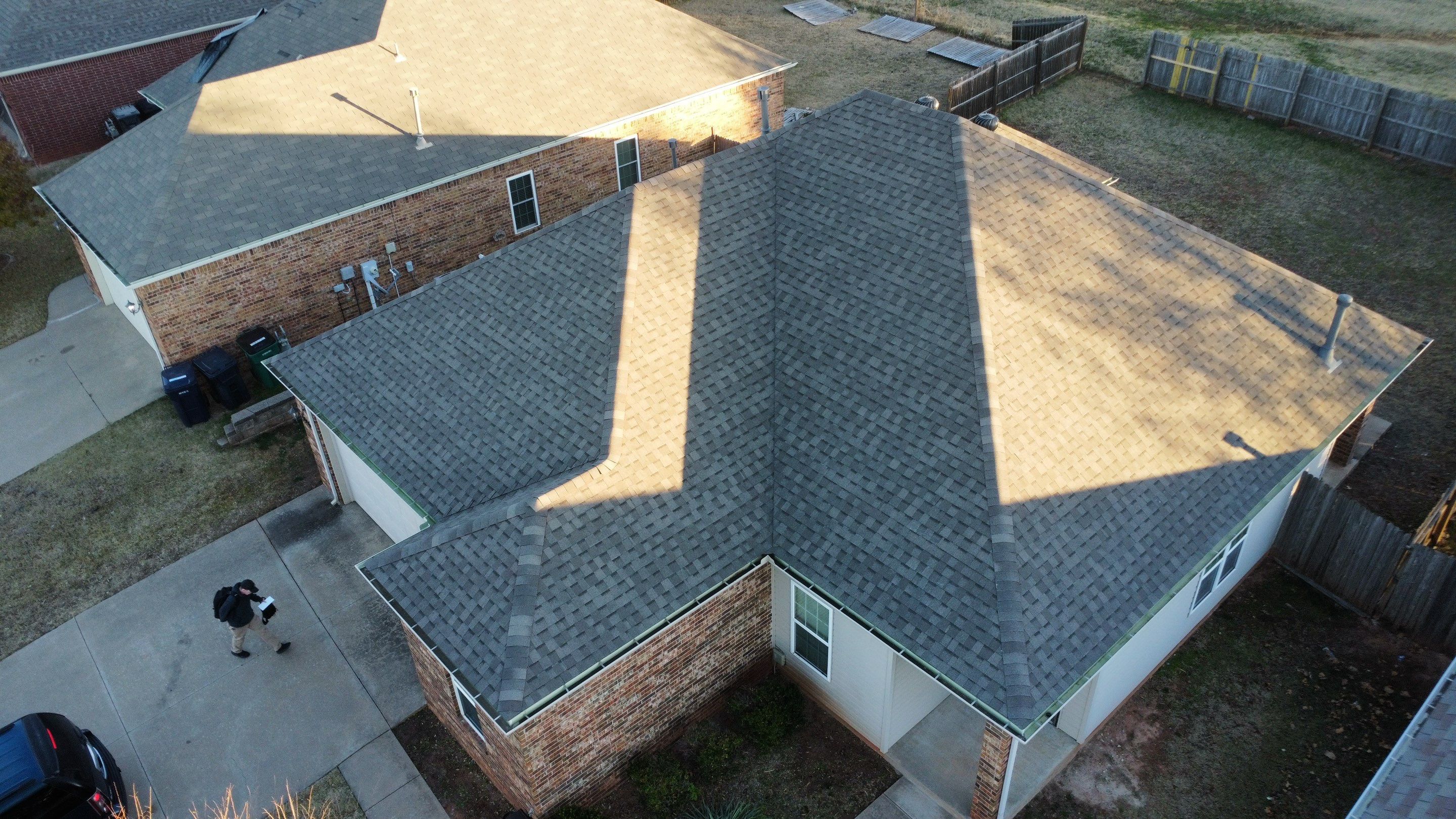 Install of Roofing system after tornado in oklahoma city! by Icon Roofing And Construction