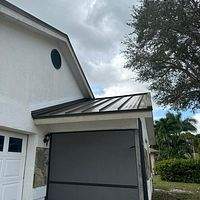 24ga 1.5" Mechanical Seam Medium Bronze  by Total Roofing System The Metal Roof Experts