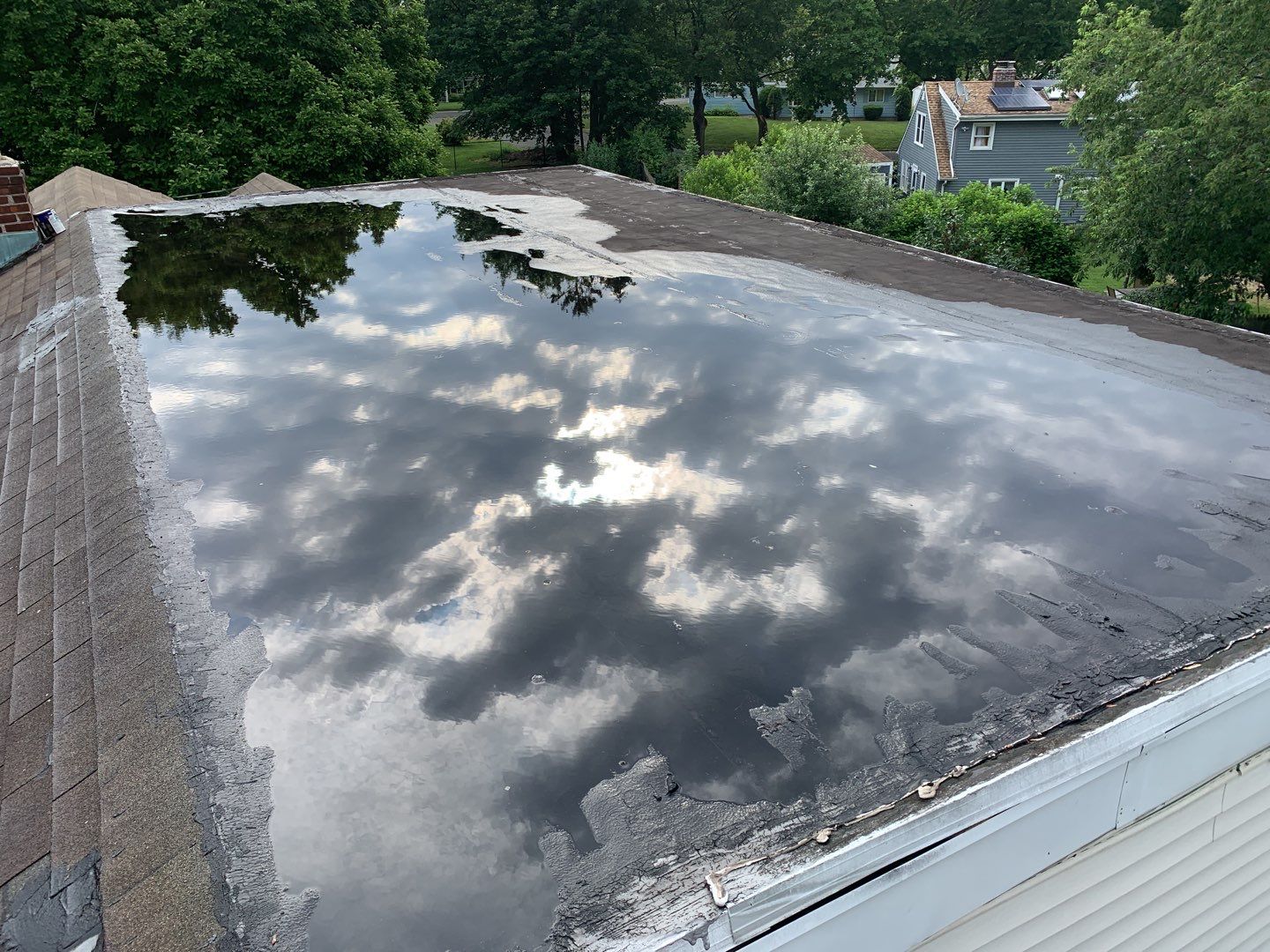 Residential Roofing Installation using Owens Corning Duration Driftwood by A Plus Exterior