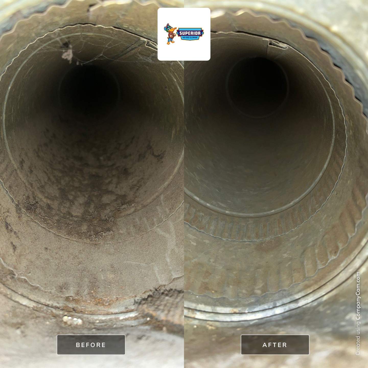 Air Duct Cleaning With a Vacuum Truck in New Castle, PA by Superior Air Duct Cleaning