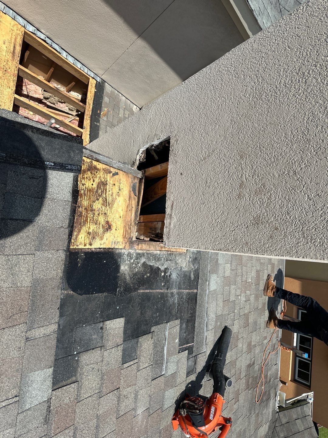 Residential Roofing Repair using Owen's Corning Duration (Lifetime) Shingles by Roof Repair Company