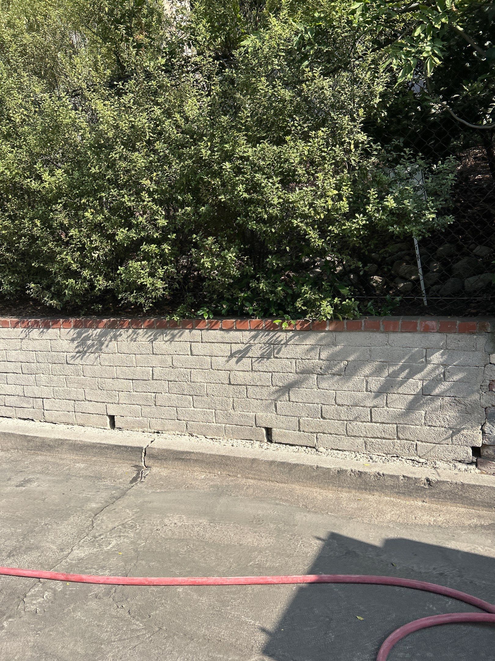 Sandblasting Paint Off Brick Wall In Los Angeles, CA by La Power Washing Inc